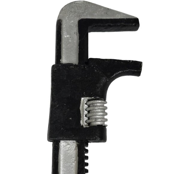 Vintage Heavy Duty Adjustable 12" Mechanic Wrench Industrial Steel Hand Tool - Picture 2 of 7